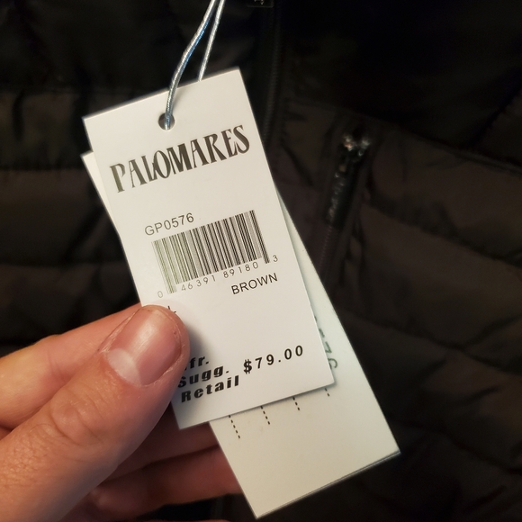 Vintage NWT Palomares Puff Vest Large - Picture 3 of 7